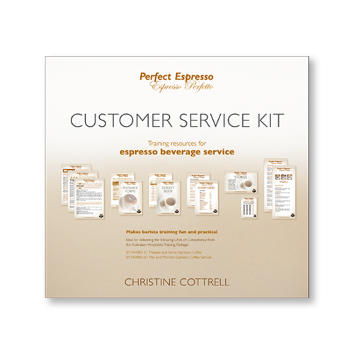 Customer Service Kit: Training resources for espresso beverage service