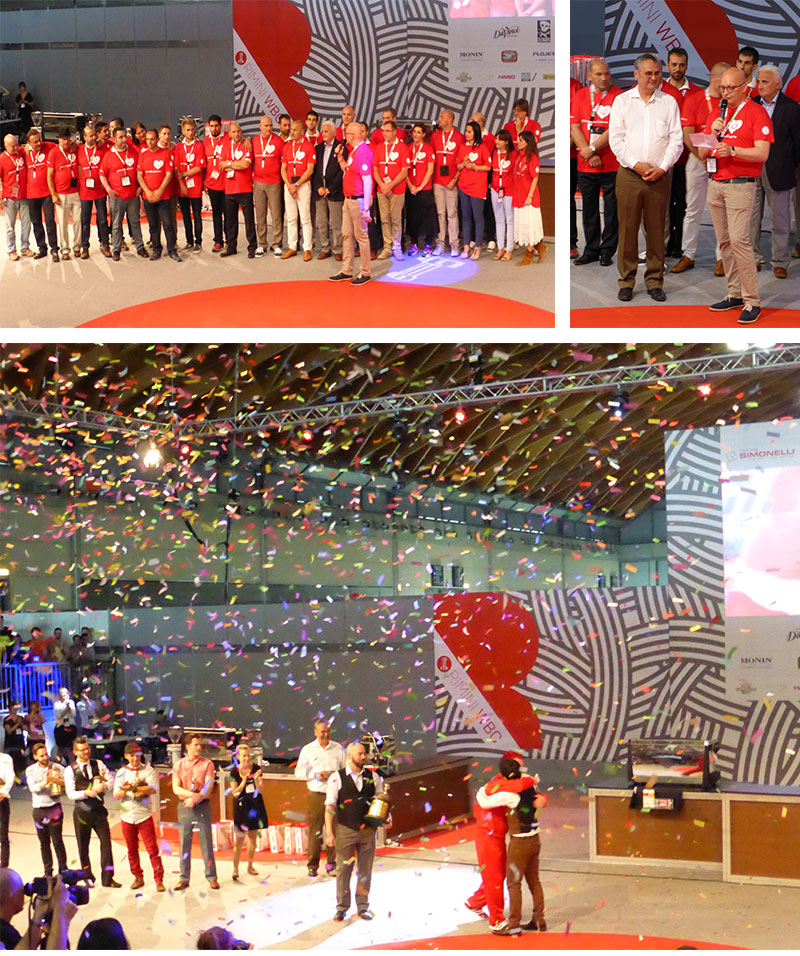 WOC closing ceremony collage