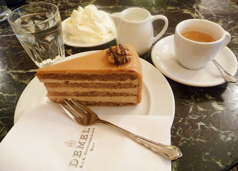 Cafe demel coffee and cake