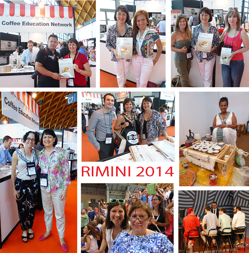 Collage of the WOC Rimini show