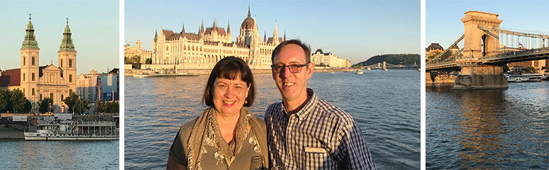 Budapest cruise collage