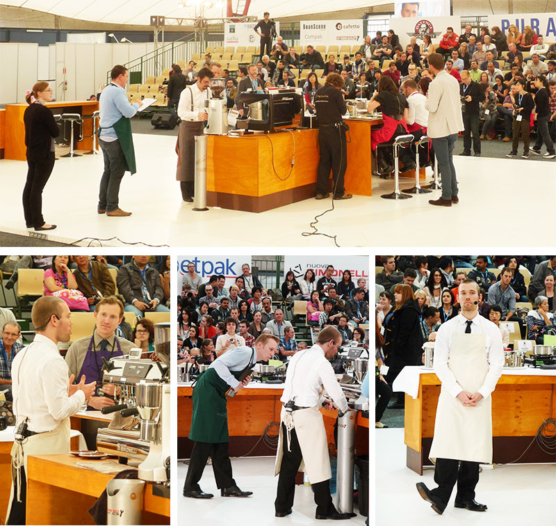 Collage of Australia Coffee Championships