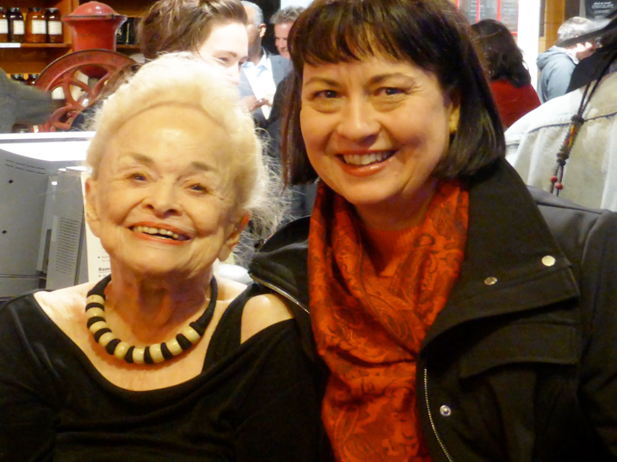 Erna Knutsen with Christine Cottrell at the SCAA Event in Seattle in 2014